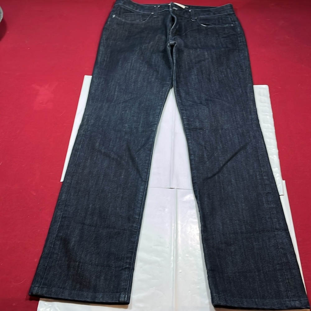 ARISTOCRAT Kent dark BLUE Denim Jeans women’s 31 COTTON blend straight, 9” rise